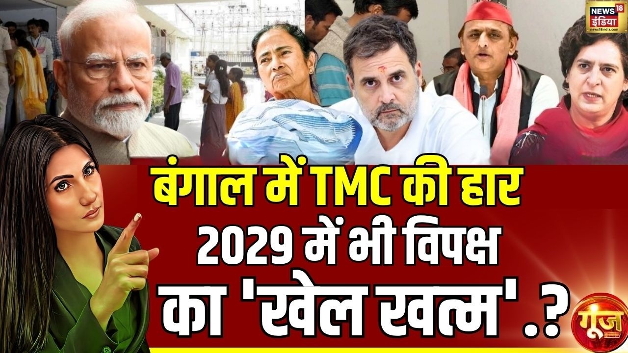 Goonj with Rubika Liyaquat प. बंगाल में TMC की हार2029 तक विपक्ष का खेल खत्मBengal Election 2026 194342 1dce2