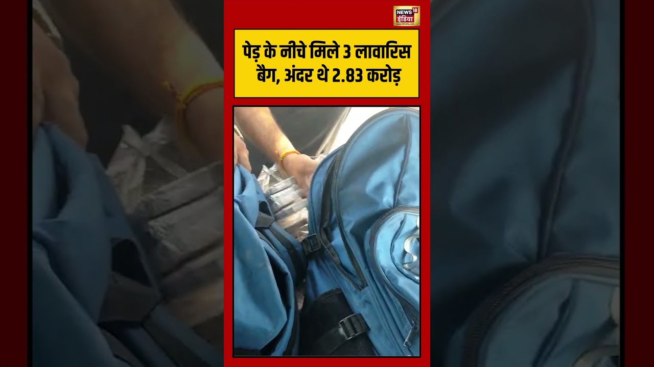 Viral VIdeo पेड़ के नीचे मिले 3 लावारिस बैग अंदर थे 2 83 करोड़ viralvideo shorts 204286 ba02a